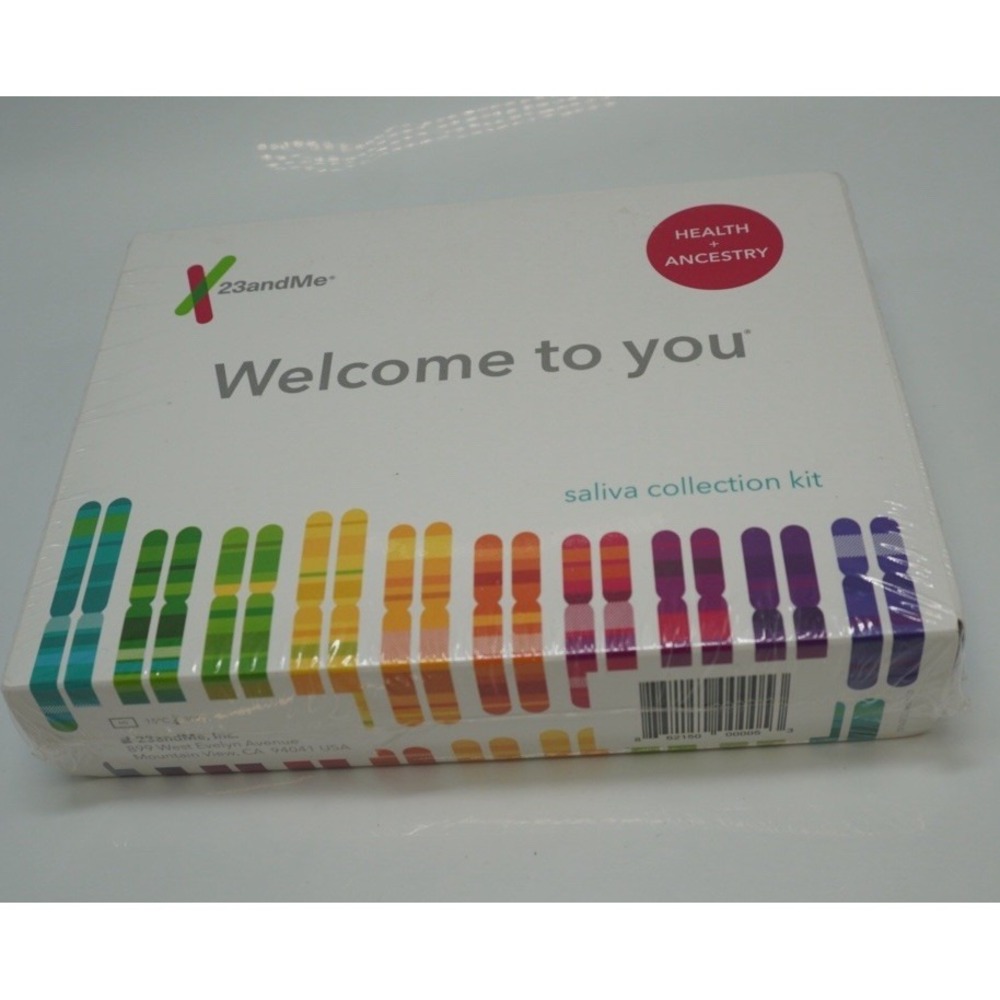 23andMe 23 And Me Health + Ancestry Saliva Collection Kit 2020 NEW Sealed